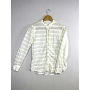 Timeless Classic White Button-Down Dress Shirt - Size S